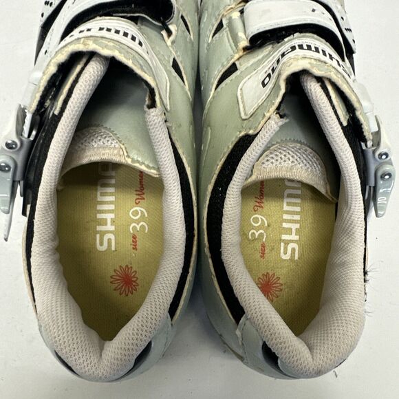 Shimano WM61 Mountain Bike Shoes Womens 7.2 US Ratcheting Microadjustable Strap - Picture 7 of 16